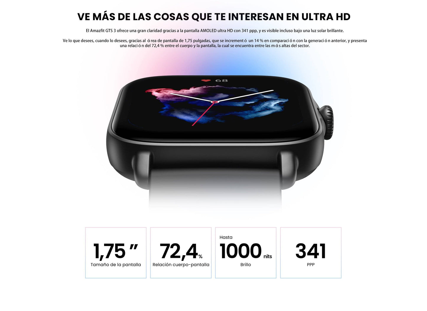 Amazfit GTS 3 Smart Technology