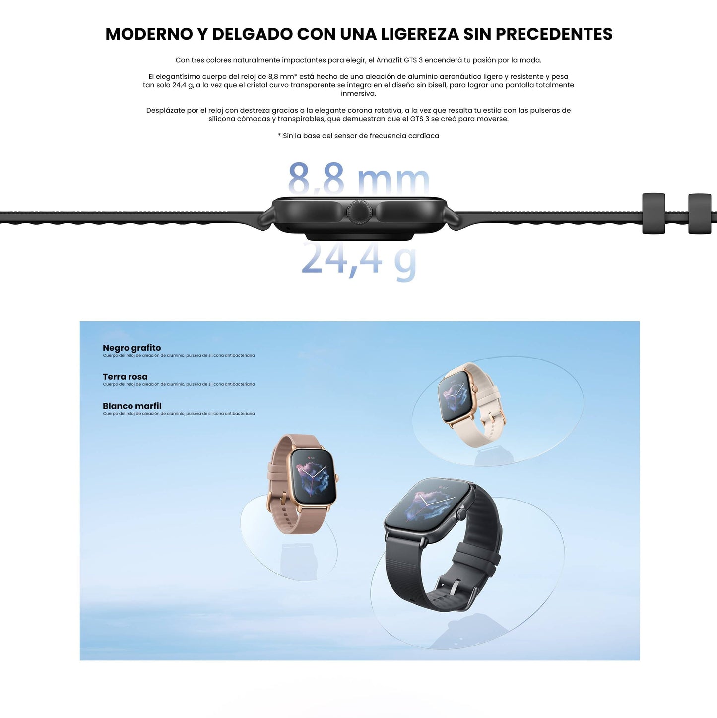 Amazfit GTS 3 Smart Technology