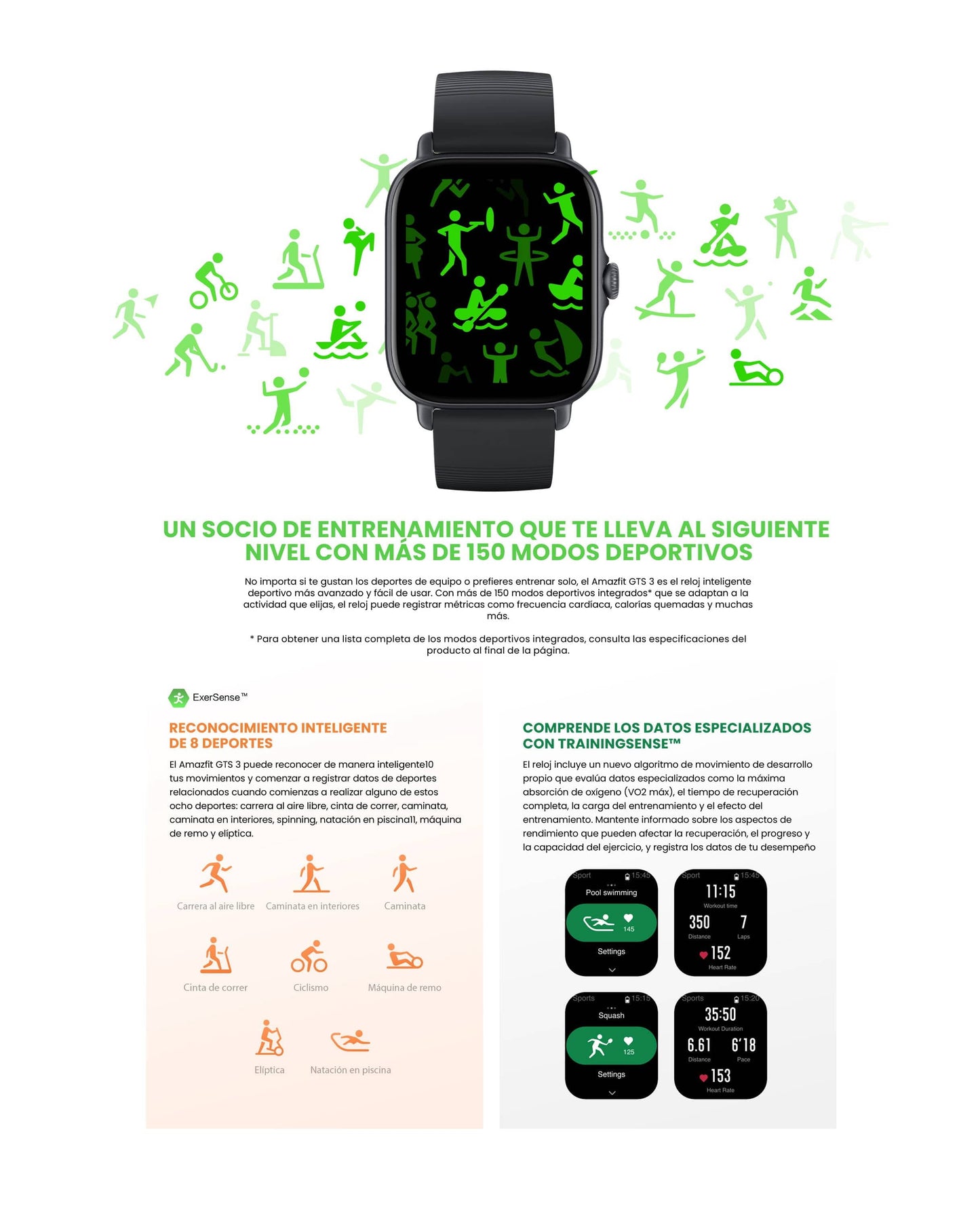 Amazfit GTS 3 Smart Technology