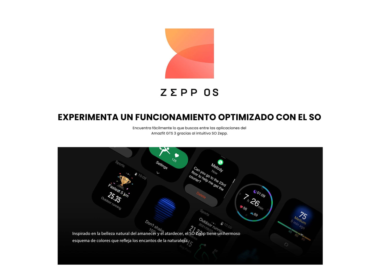 Amazfit GTS 3 Smart Technology