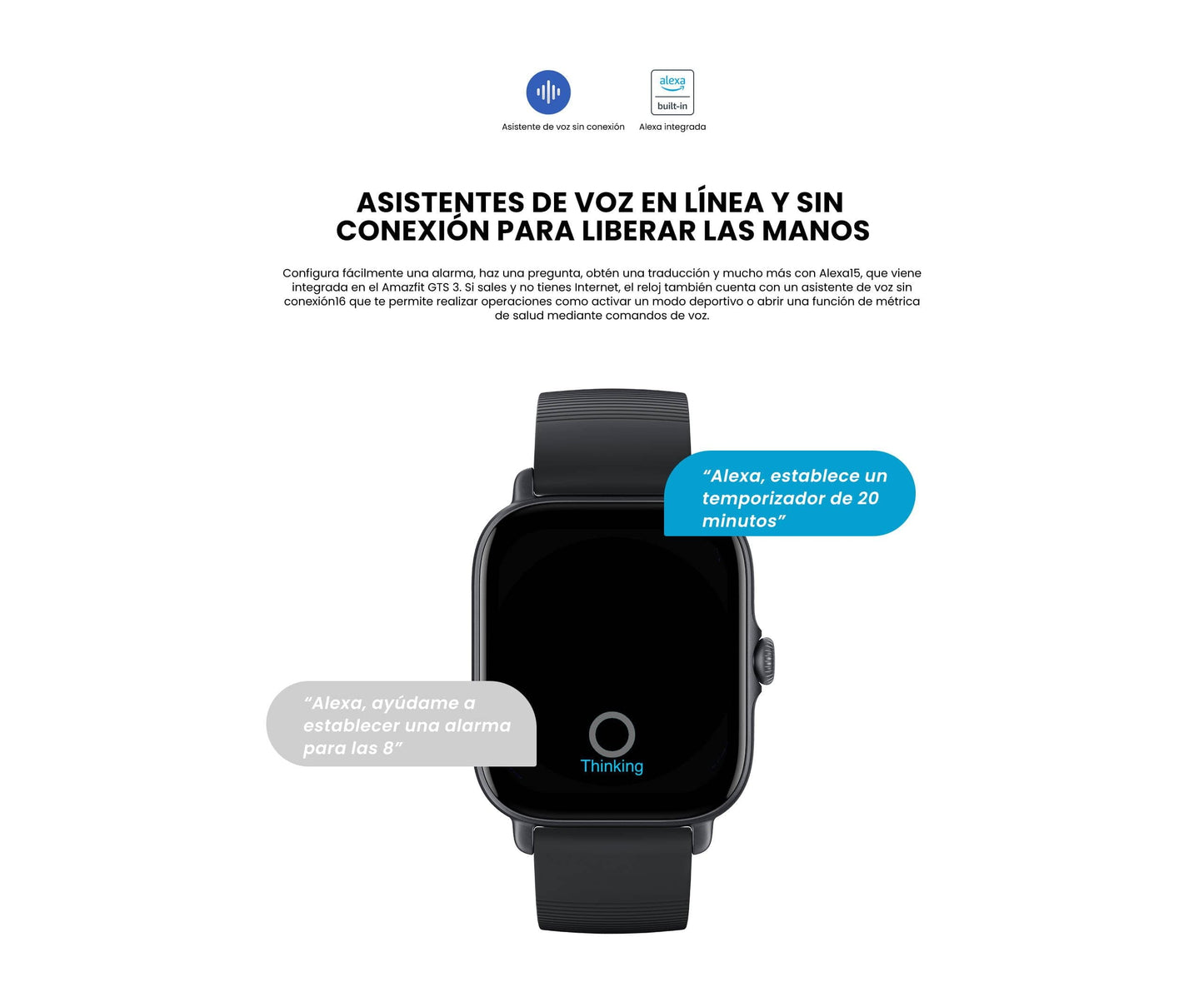Amazfit GTS 3 Smart Technology