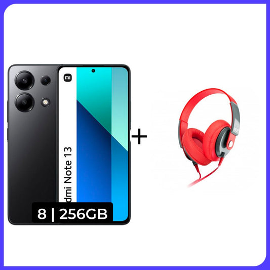 Xiaomi Redmi Note 13 256GB + Audifonos Diadema