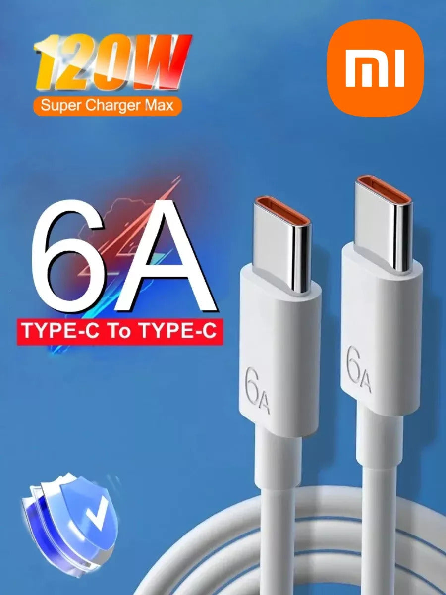 Cable Xiaomi Tipo C a Tipo C Carga Ultra Rápida