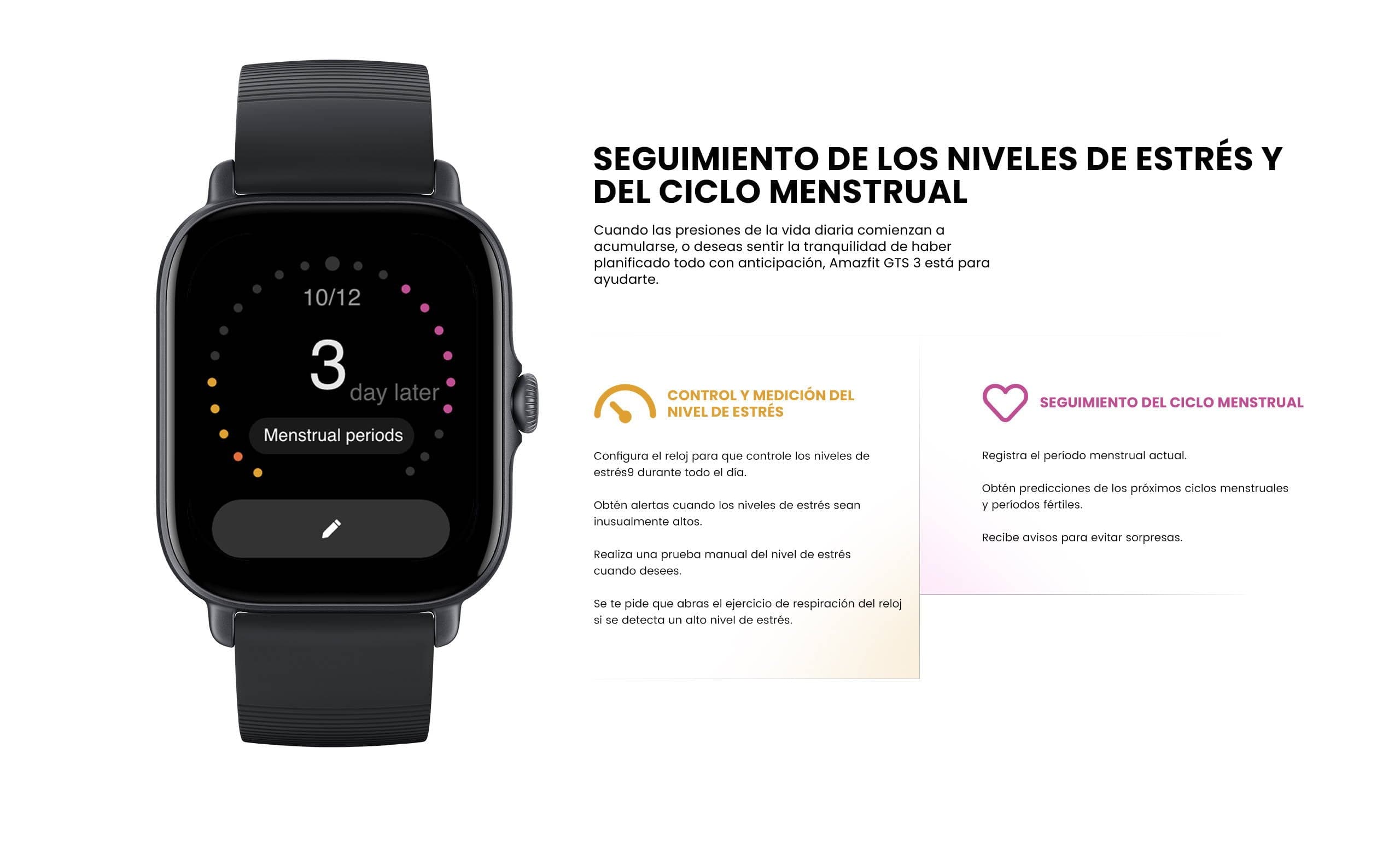 Amazfit fashion gts importar rutas