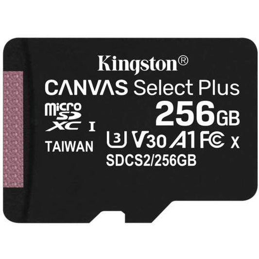 Memoria Micro SD Kingston Canvas Select Plus 256GB Kingston