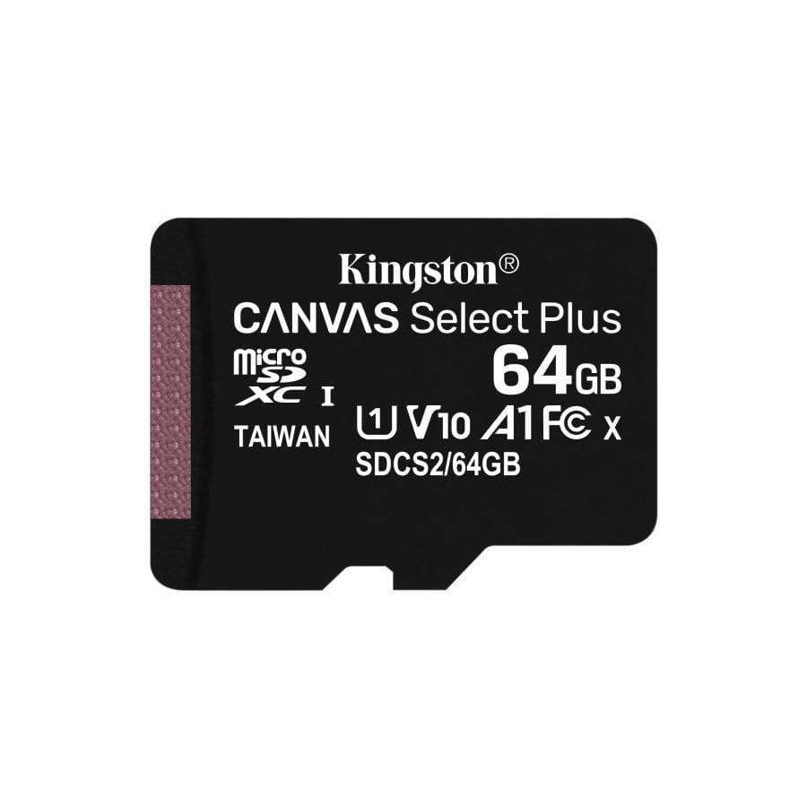 Memoria Micro SD Kingston Canvas Select Plus 64GB Kingston